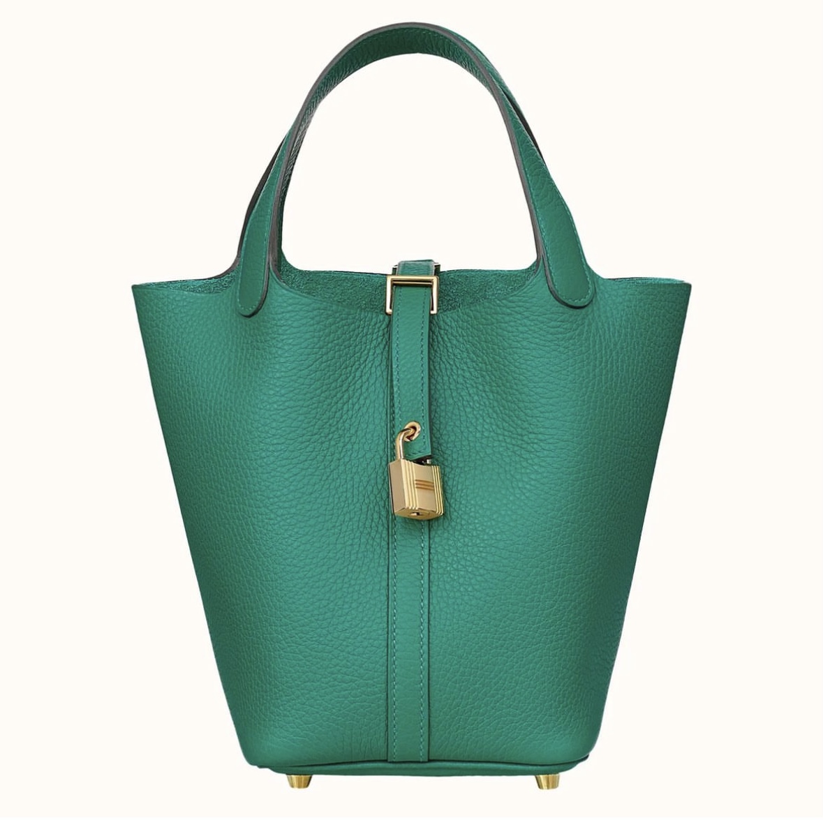 愛馬仕菜籃子包包圖片 Hermès Picotin Lock 18 U1 Vert Veronese Clemence