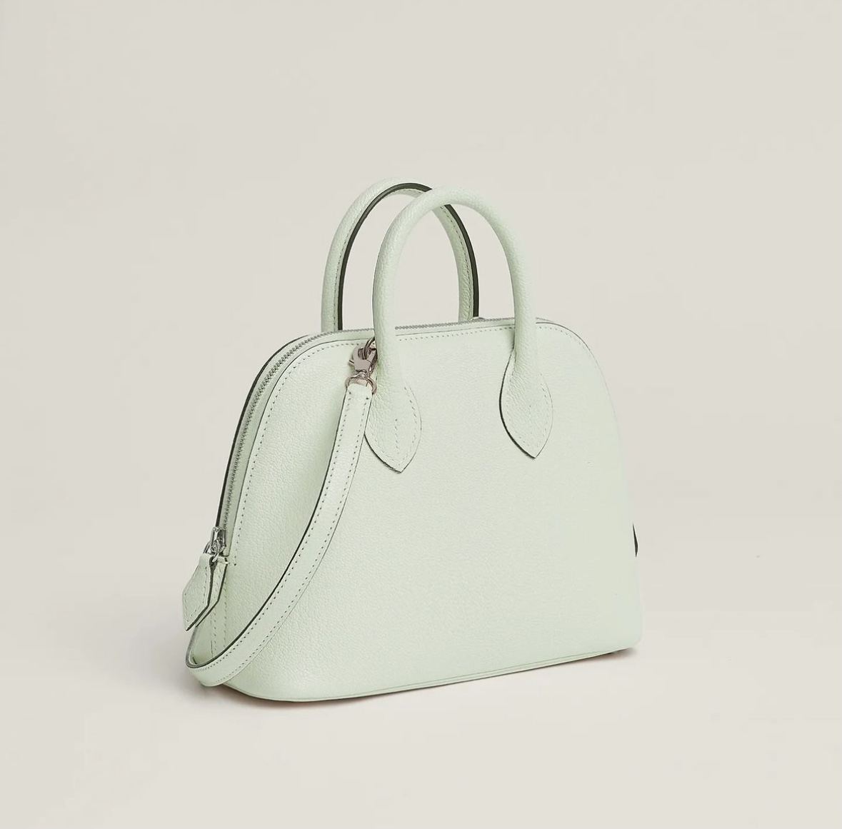 愛馬仕 保齡球包價格 Hermès Bolide 1923 mini CK0S Vert Fizz Mysore