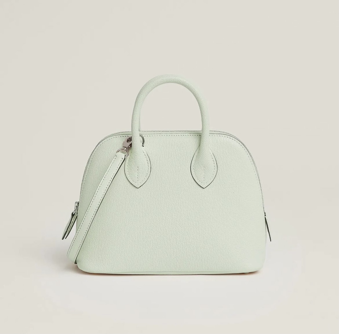 愛馬仕 保齡球包價格 Hermès Bolide 1923 mini CK0S Vert Fizz Mysore