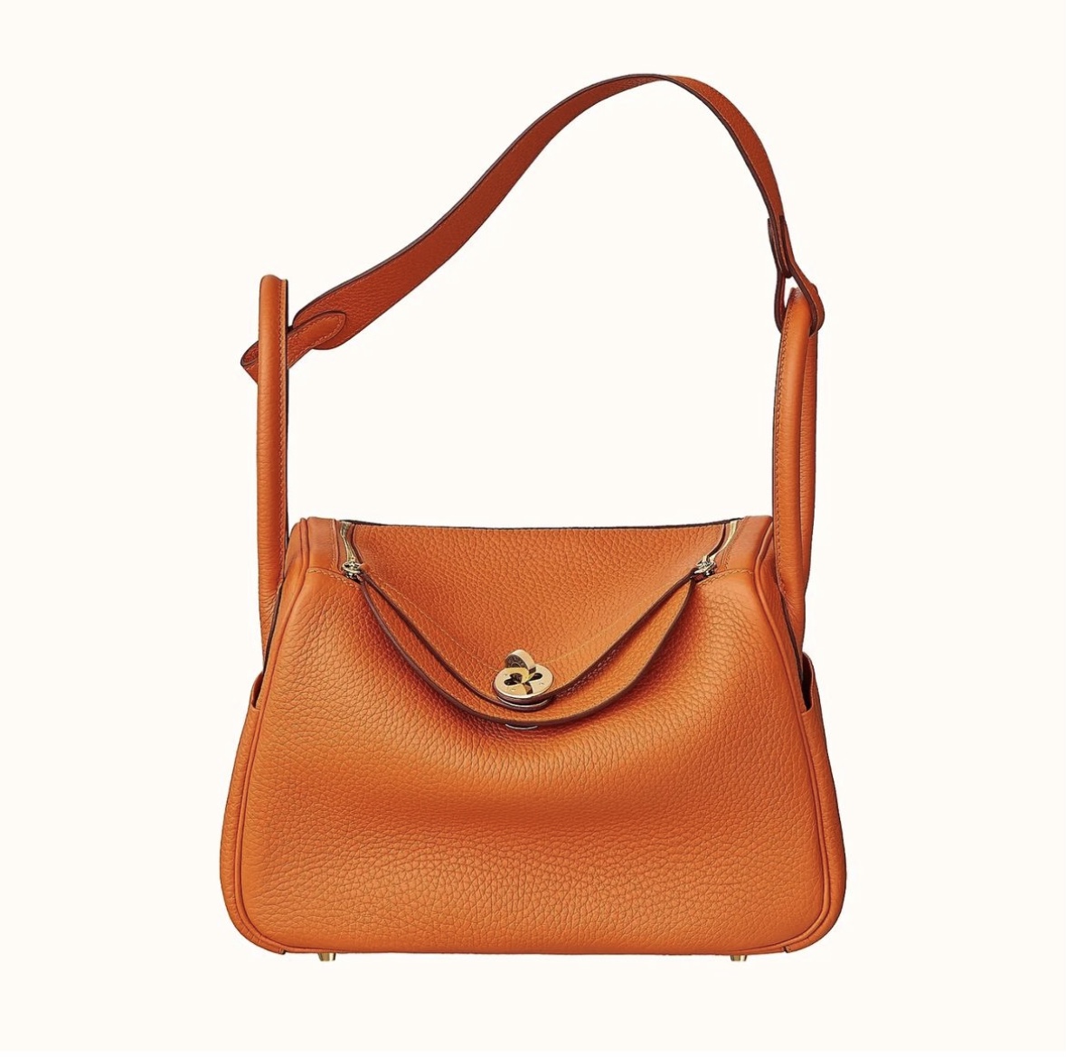 愛馬仕琳迪包26價格與圖片最新款 Hermès Lindy 26 bag CC9J Feu Clemence