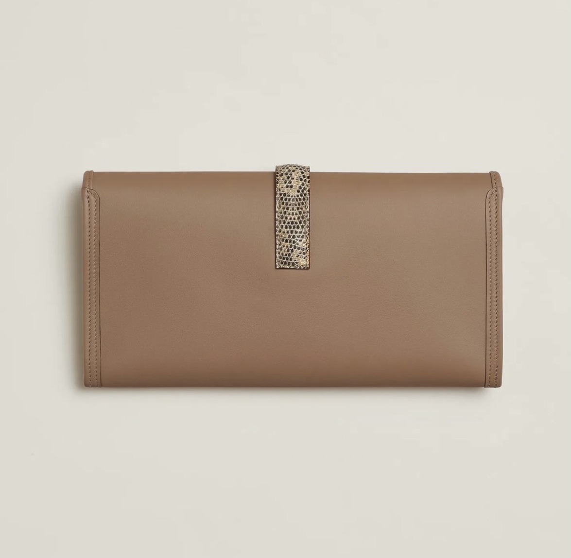 Hermès Jige Elan 29 touch clutch Biscuit / Désert Swift