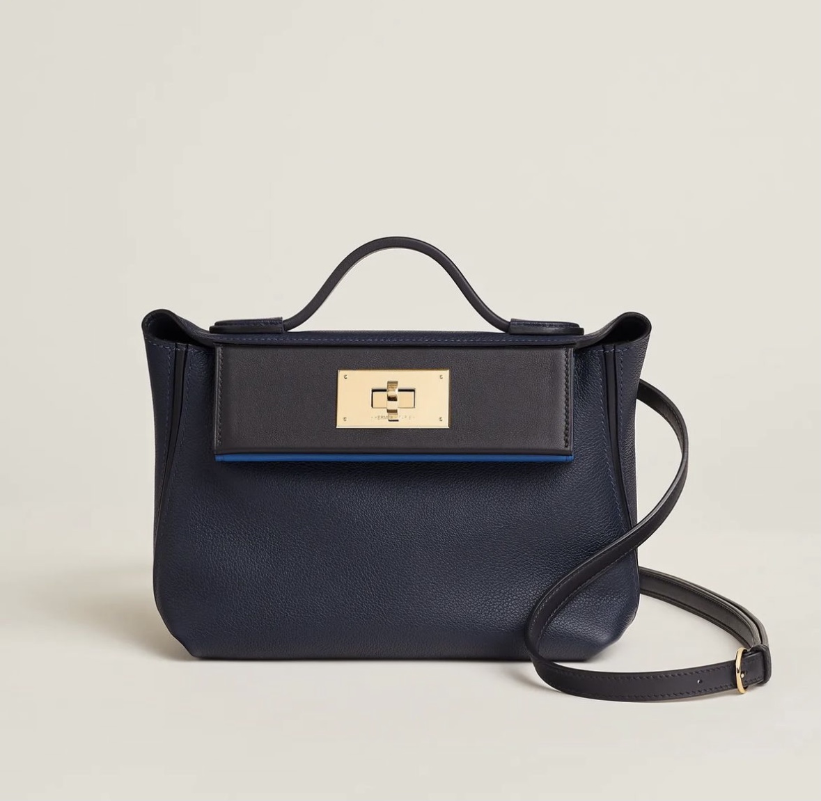 愛馬仕迷你2424價格 Hermes 24/24 21 Bleu Nuit/Caban/Noir/Bleu De France