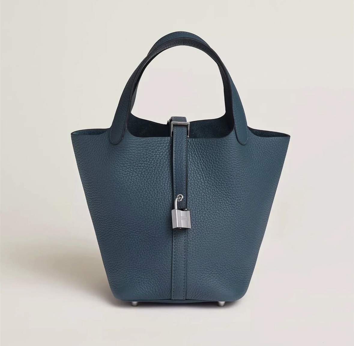 愛馬仕菜籃子18價格多少錢 Hermès Picotin Lock 18 Bleu De Prusse Clemence