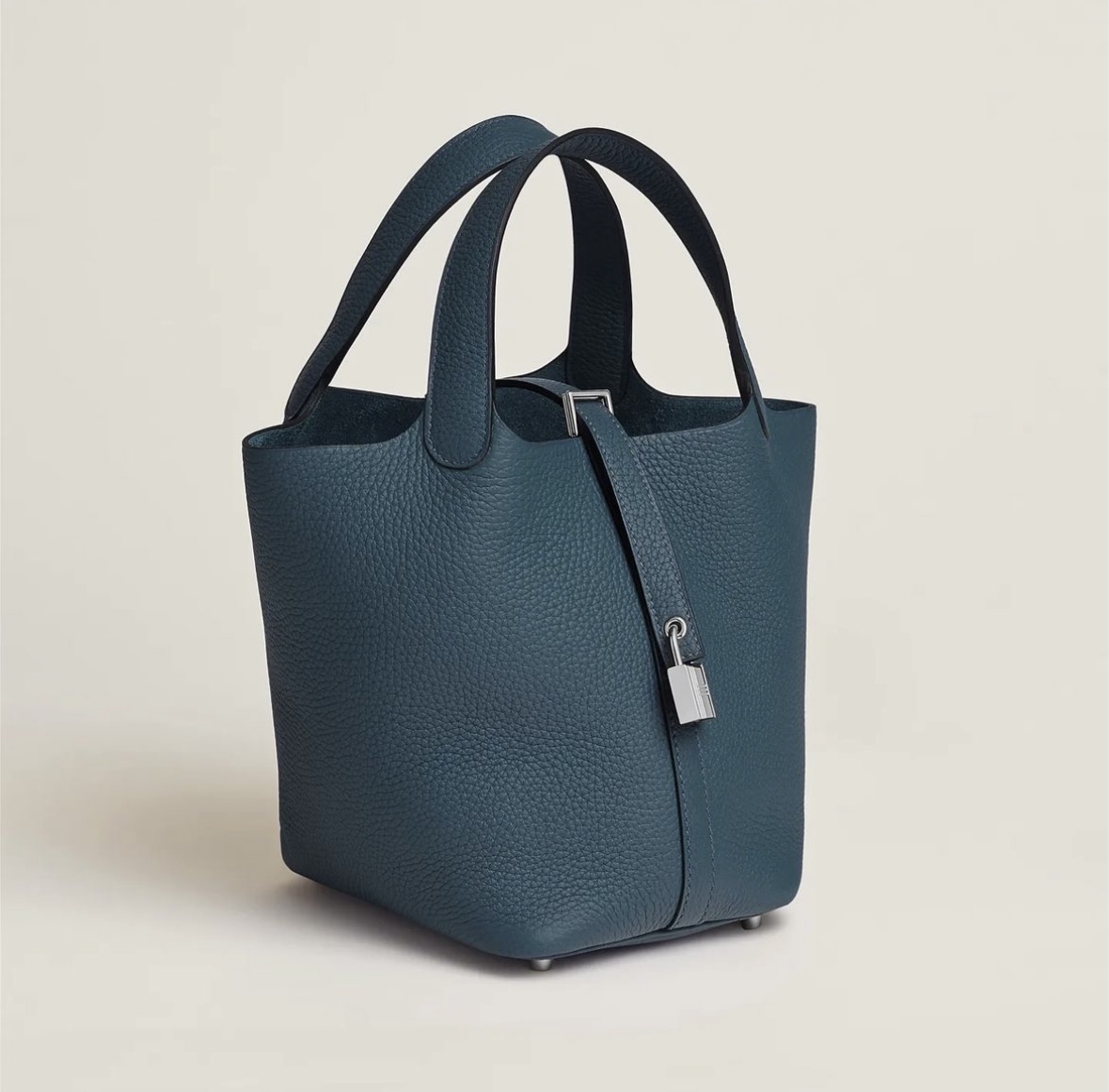 愛馬仕菜籃子18價格多少錢 Hermès Picotin Lock 18 Bleu De Prusse Clemence