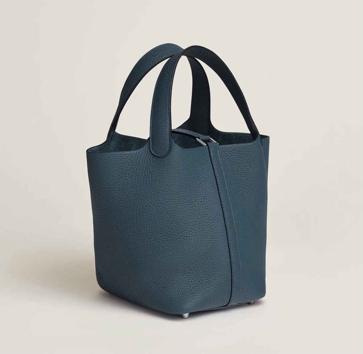 愛馬仕菜籃子18價格多少錢 Hermès Picotin Lock 18 Bleu De Prusse Clemence