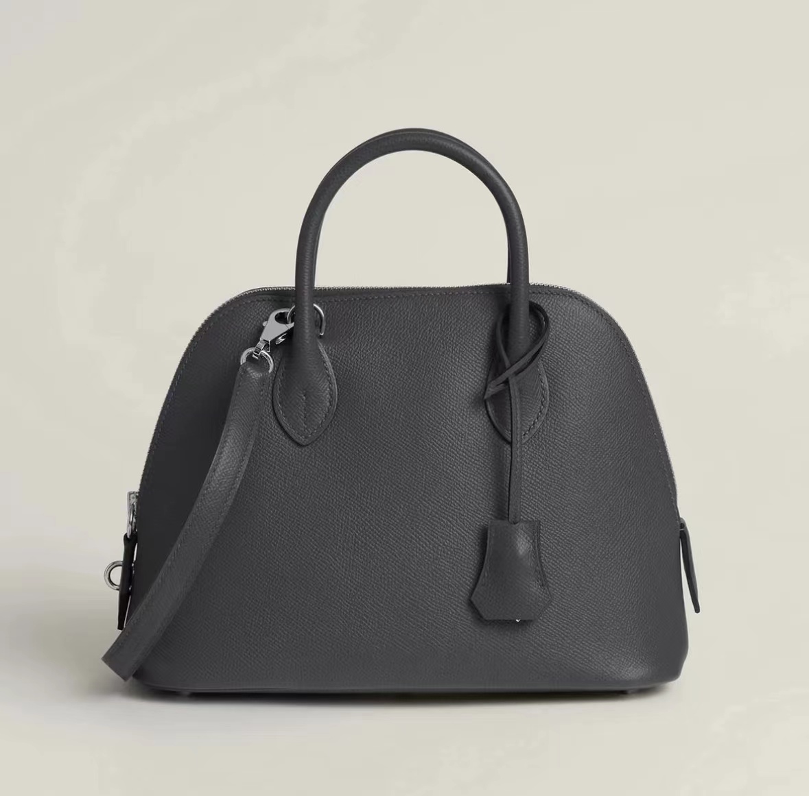 愛馬仕旗艦店包價格 Hermès Bolide 1923 25 bag CK88 Graphite Epsom