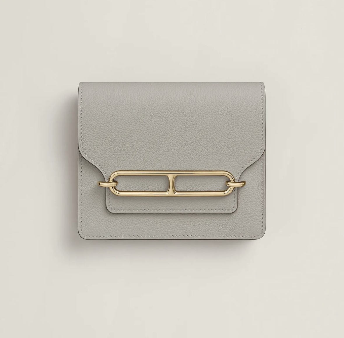 Hermès Roulis Slim Wallet CP8L Beton Evercolor