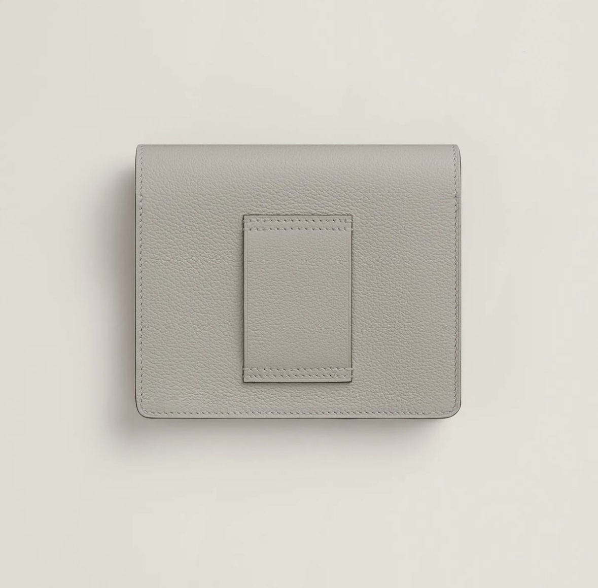 Hermès Roulis Slim Wallet CP8L Beton Evercolor