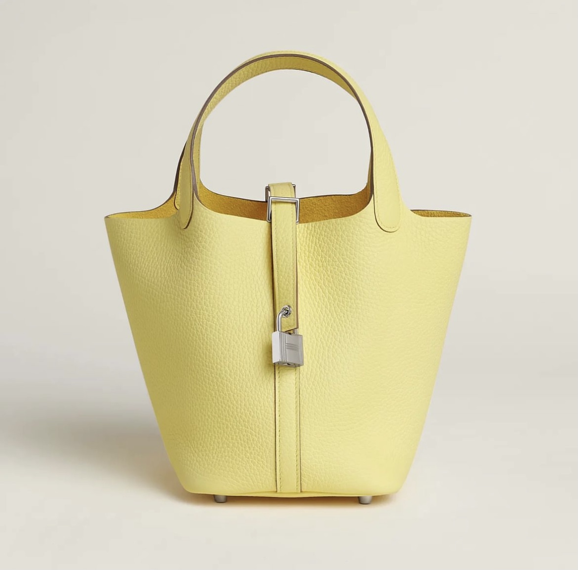 愛馬仕新加坡香港臺灣旗艦店 Hermès Picotin Lock 18 CK0Y Limoncello Clemence