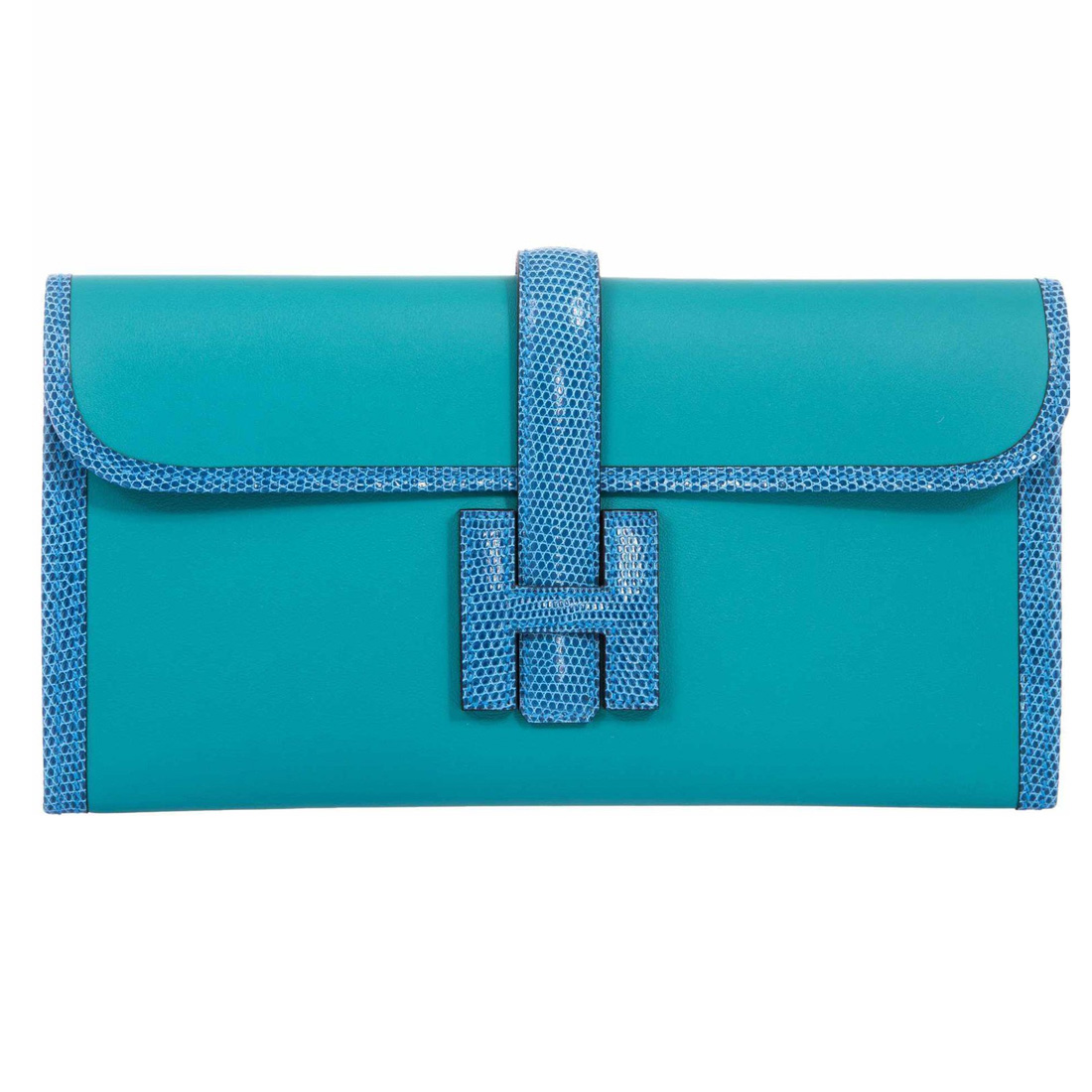 Hermès Jige Elan 29 Blue Paon Blue Paon Swift & Blue Brighton Lizard