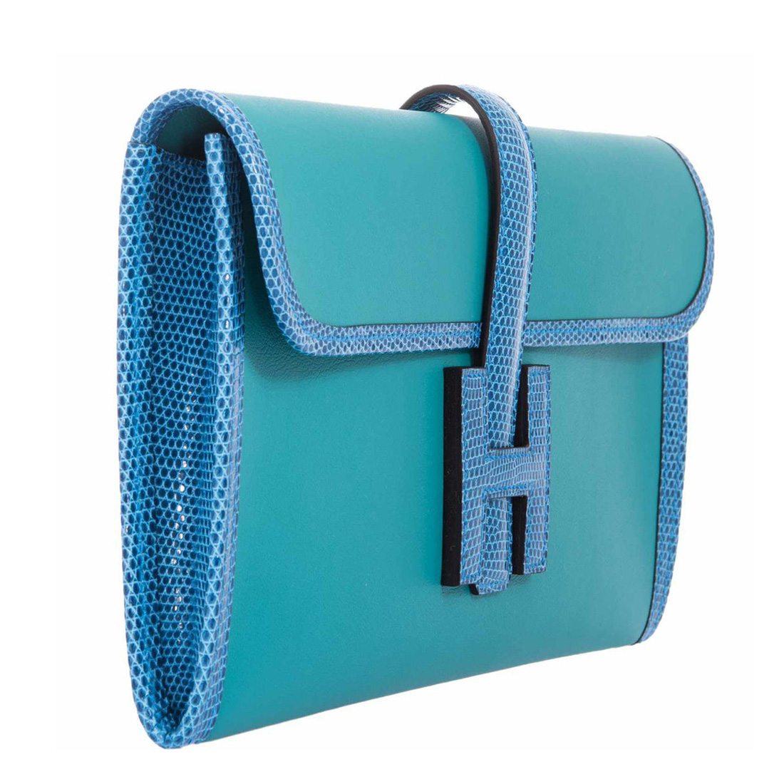 Hermès Jige Elan 29 Blue Paon Blue Paon Swift & Blue Brighton Lizard