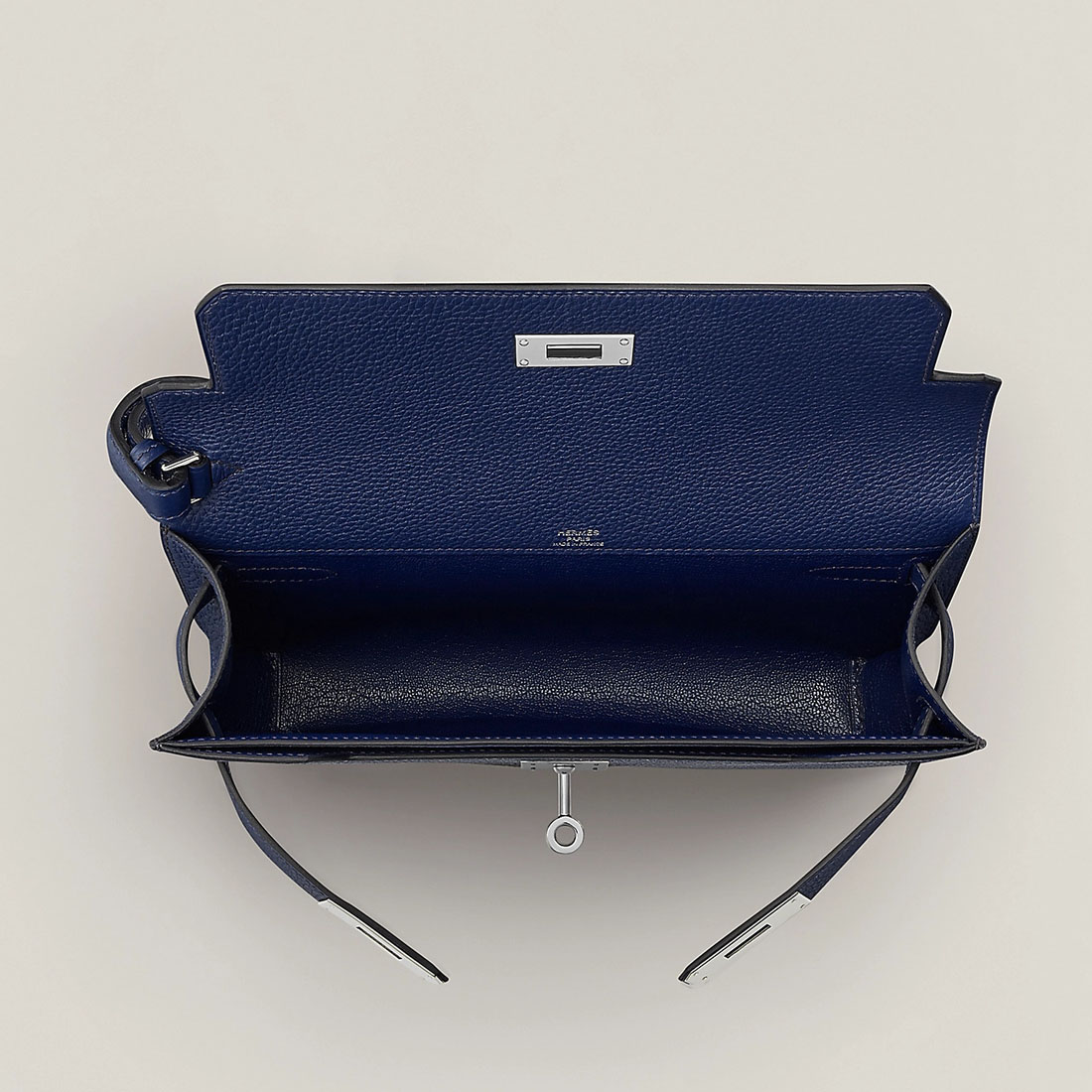 Hermes Kelly depeches 25 Togo小牛皮 CK73 寶石藍 Blue Sapphire