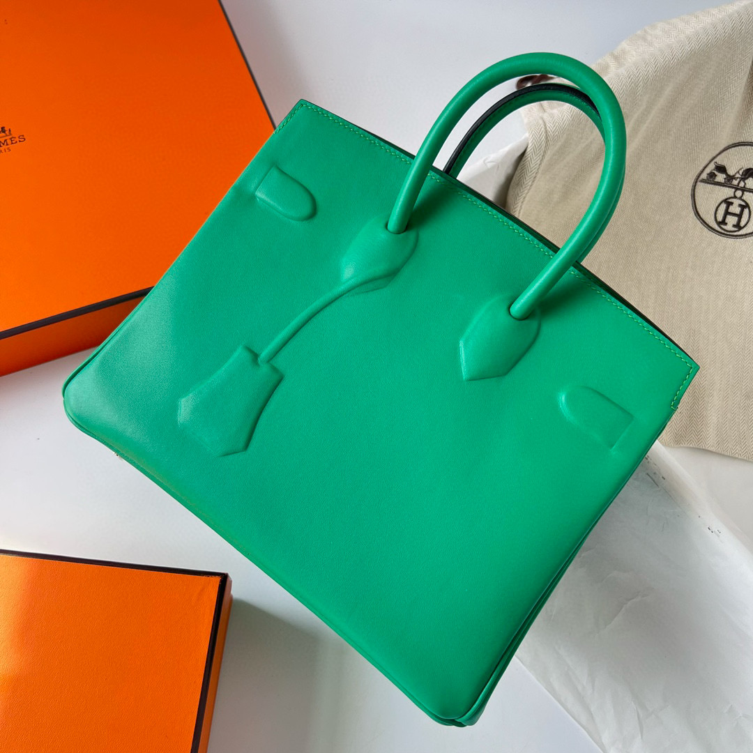 愛馬仕鉑金女包價格與圖片 Hermes Birkin 25 Shadow Swift 幻影 6W Menthe