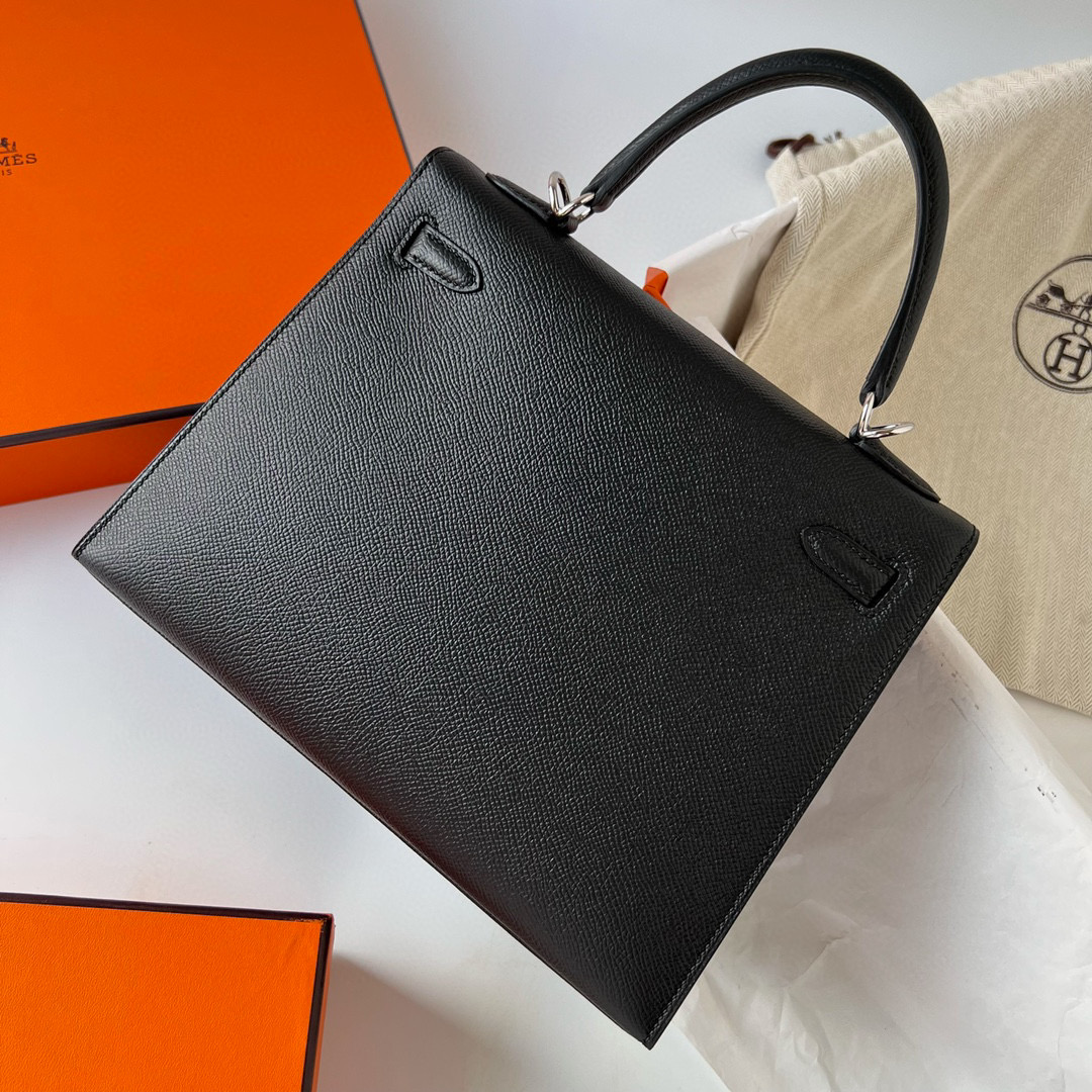 愛馬仕凱莉包25價格 Hermes bag Price Kelly 25 Epsom CK89 Noir 黑色