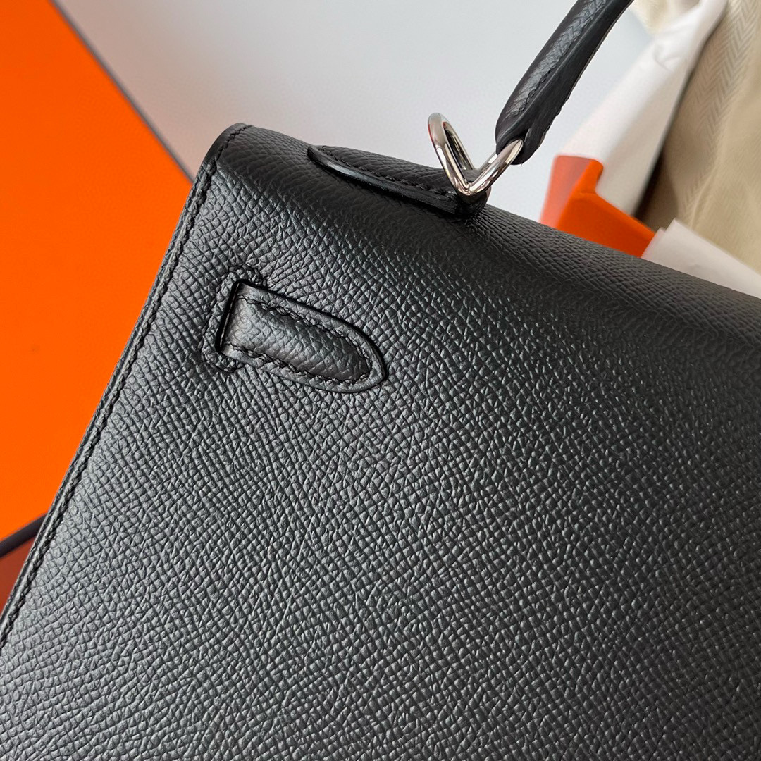 愛馬仕凱莉包25價格 Hermes bag Price Kelly 25 Epsom CK89 Noir 黑色