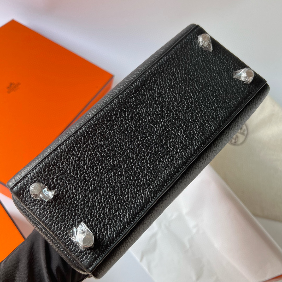 愛馬仕凱莉包多少錢一個 Hermes Price Kelly 25 Togo Noir 黑色