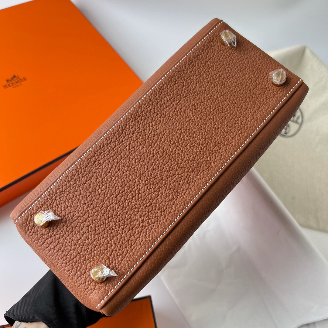 愛馬仕凱莉包25最火爆的顏色 Hermes Kelly 25 Togo Gold 金棕色 Golden Hardware