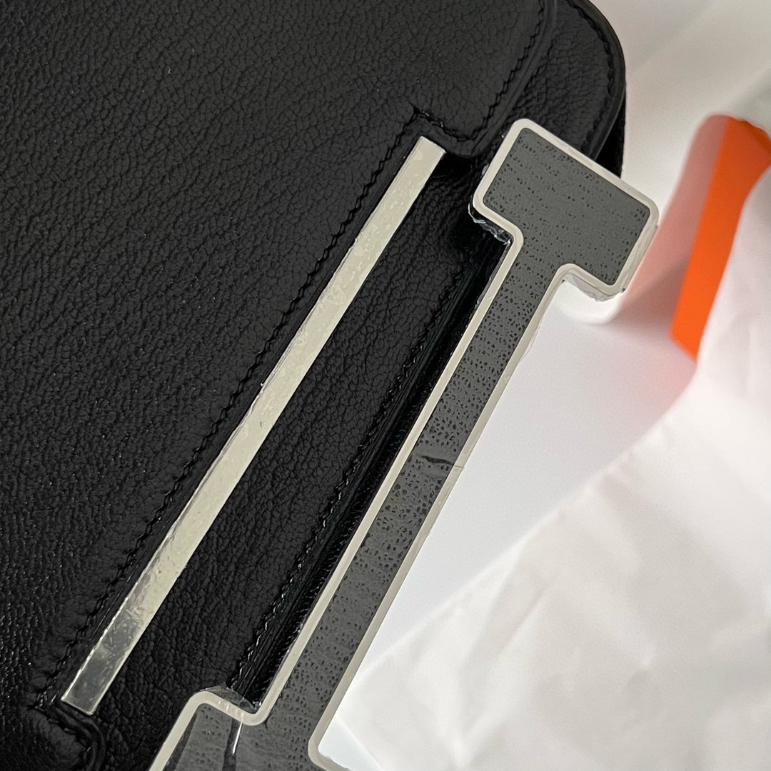 愛馬仕木屐包多少錢 Hermes price Geta bag CK89 Noir 黑色 Chevre