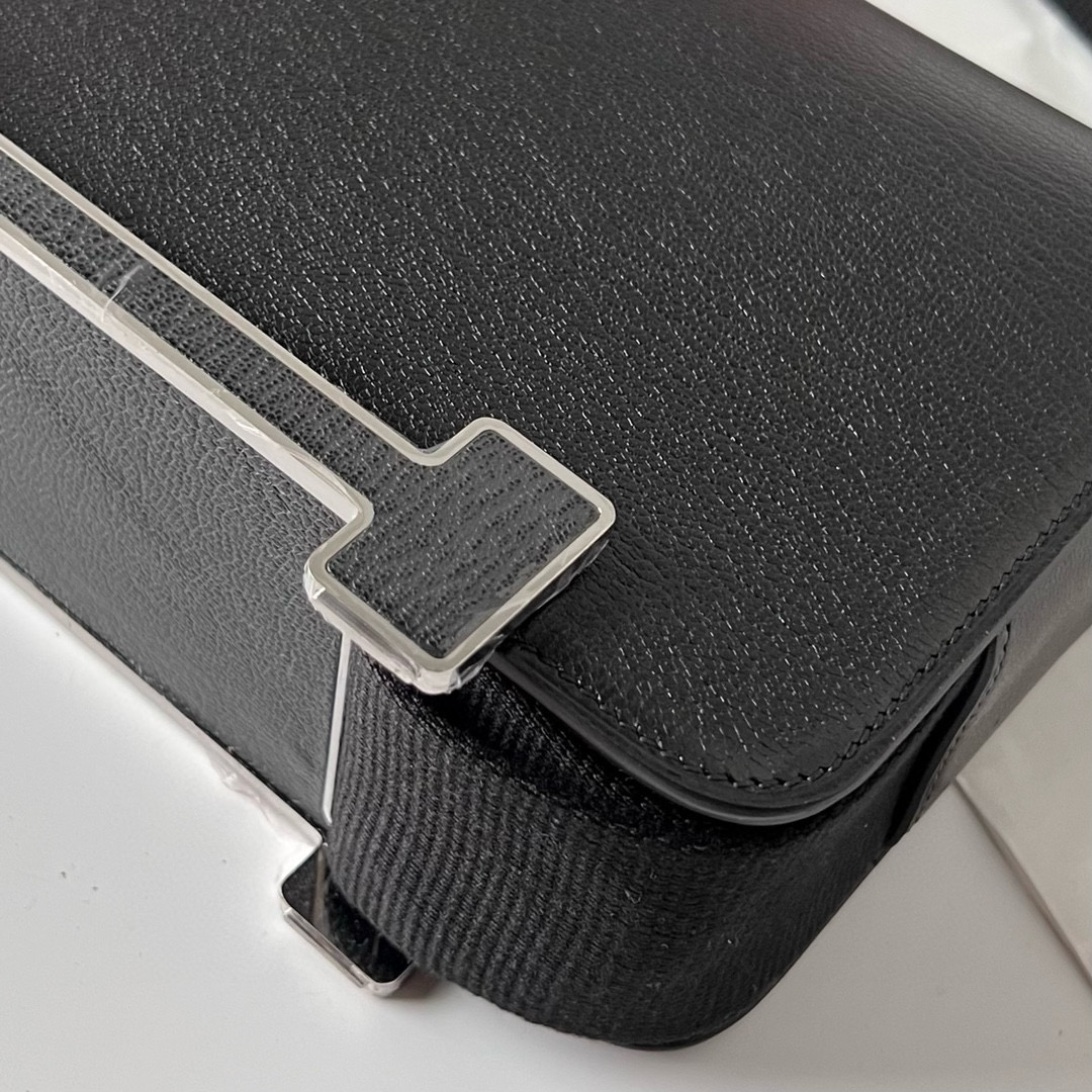 愛馬仕木屐包多少錢 Hermes price Geta bag CK89 Noir 黑色 Chevre