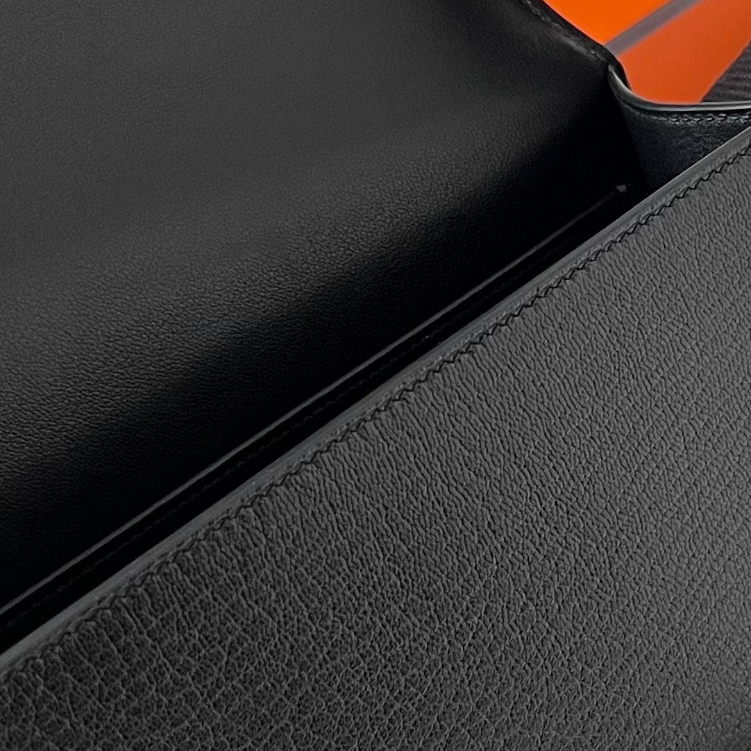 愛馬仕木屐包多少錢 Hermes price Geta bag CK89 Noir 黑色 Chevre
