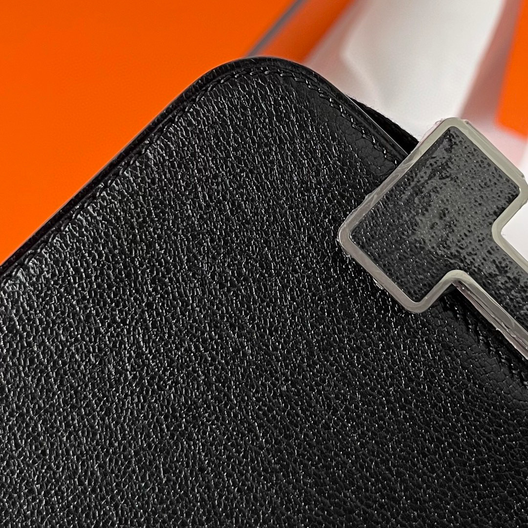 愛馬仕木屐包多少錢 Hermes price Geta bag CK89 Noir 黑色 Chevre