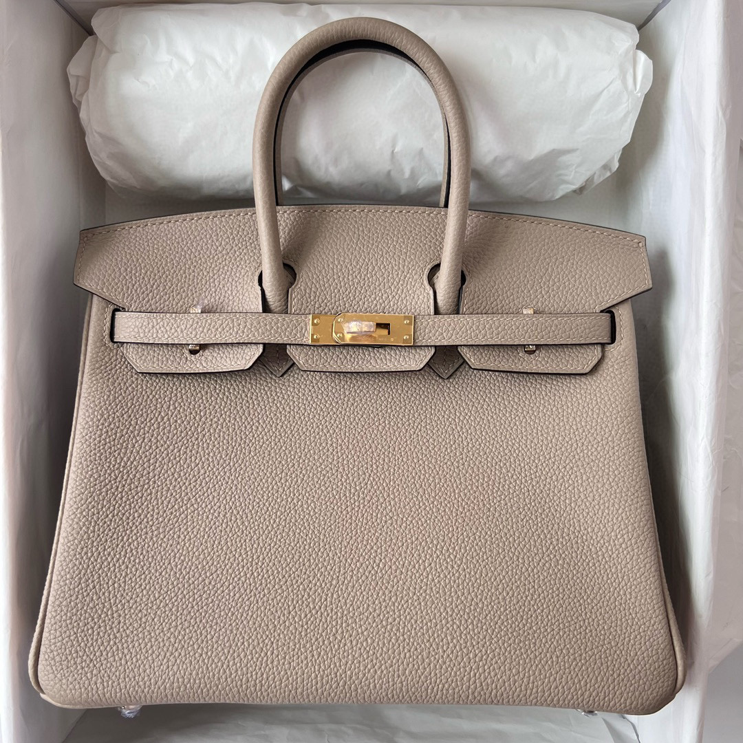 愛馬仕birkin多少錢一個 Hermes Birkin 25 Togo Gris Tourterelle 斑鳩灰 Gold Hardware