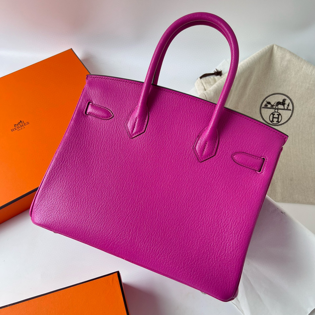 愛馬仕birkin國內外價格 Hermès Birkin 30 Chevre Mysore L3 Rose Pourpre 玫瑰紫