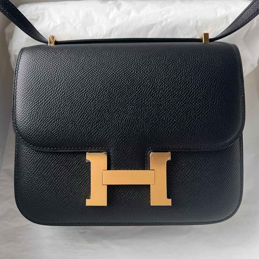 愛馬仕專櫃多少錢 Hermès Constance 18 Epsom CC89 Noir 黑色 Gold Hardware