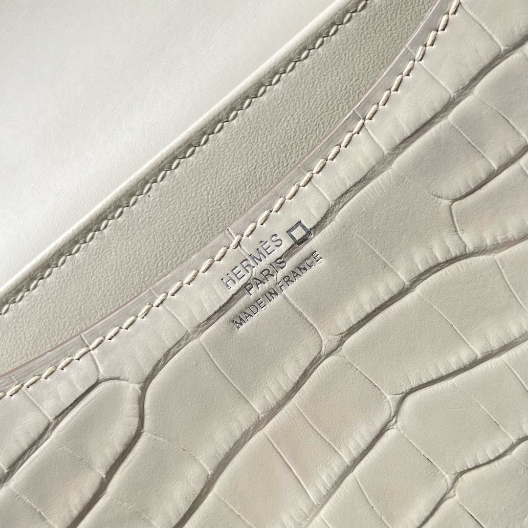 愛馬仕康康包哪個顏色最好 Hermès Constance 18 Matte Alligator Crocodile 8L Beton 鱷魚扣