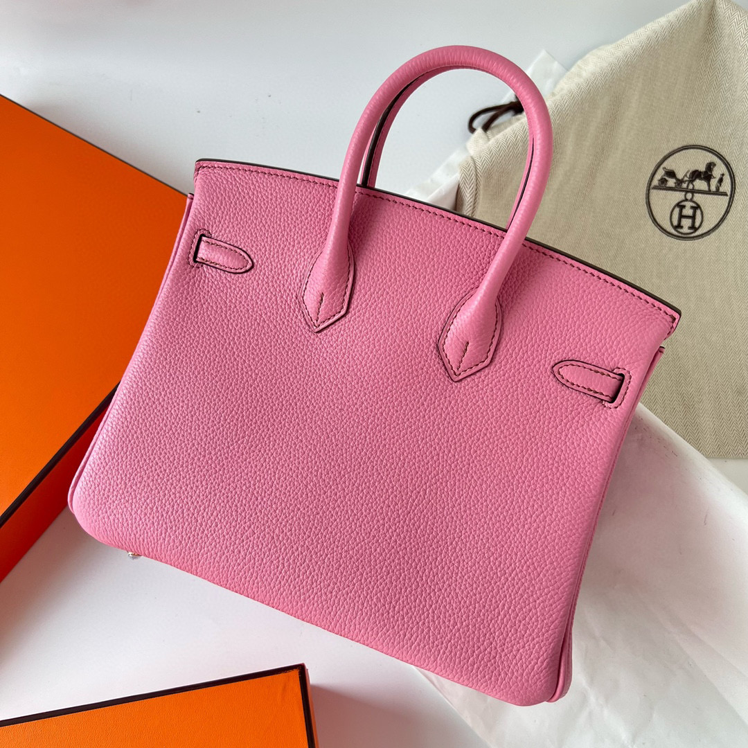 愛馬仕官網為什麼沒有birkin Hermes Birkin 25 Togo 5P Pink 樱花粉 GHW