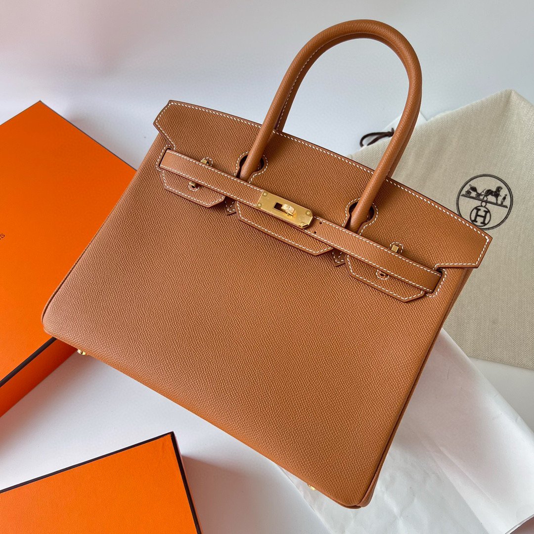 愛馬仕官方旗艦店女包 Hermès Birkin 30 Epsom 37 Gold 金棕色 GHW