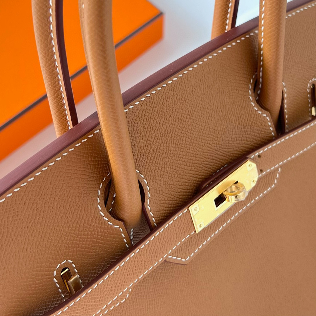 愛馬仕官方旗艦店女包 Hermès Birkin 30 Epsom 37 Gold 金棕色 GHW