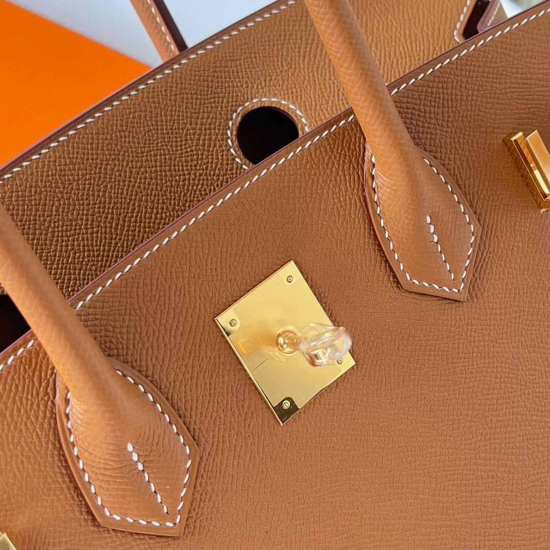 愛馬仕官方旗艦店女包 Hermès Birkin 30 Epsom 37 Gold 金棕色 GHW