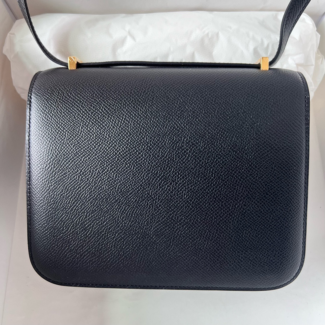 愛馬仕 Hermès Constance 1-18 Epsom Noir 黑色 Gold Hardware