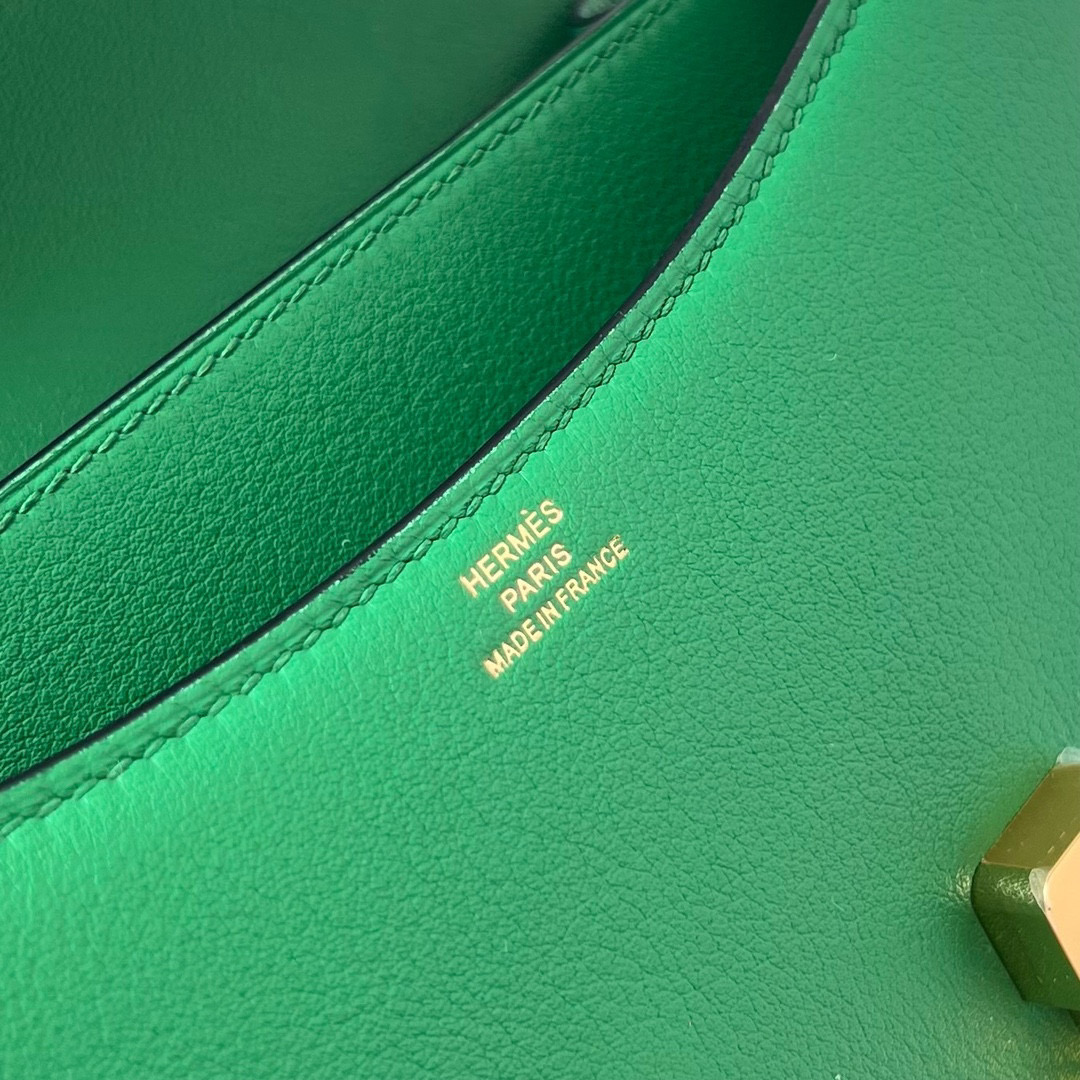 愛馬仕 Hermès Constance 18 Swift 6W Menthe 薄荷绿 Gold Hardware