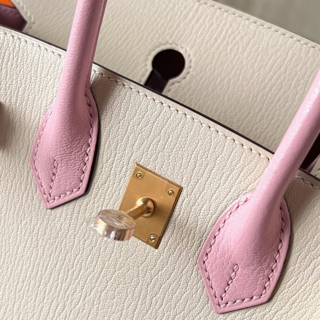 臺灣如何買到愛馬仕柏金包 Hermes Birkin 25 Chevre Nata/Rose Sakura