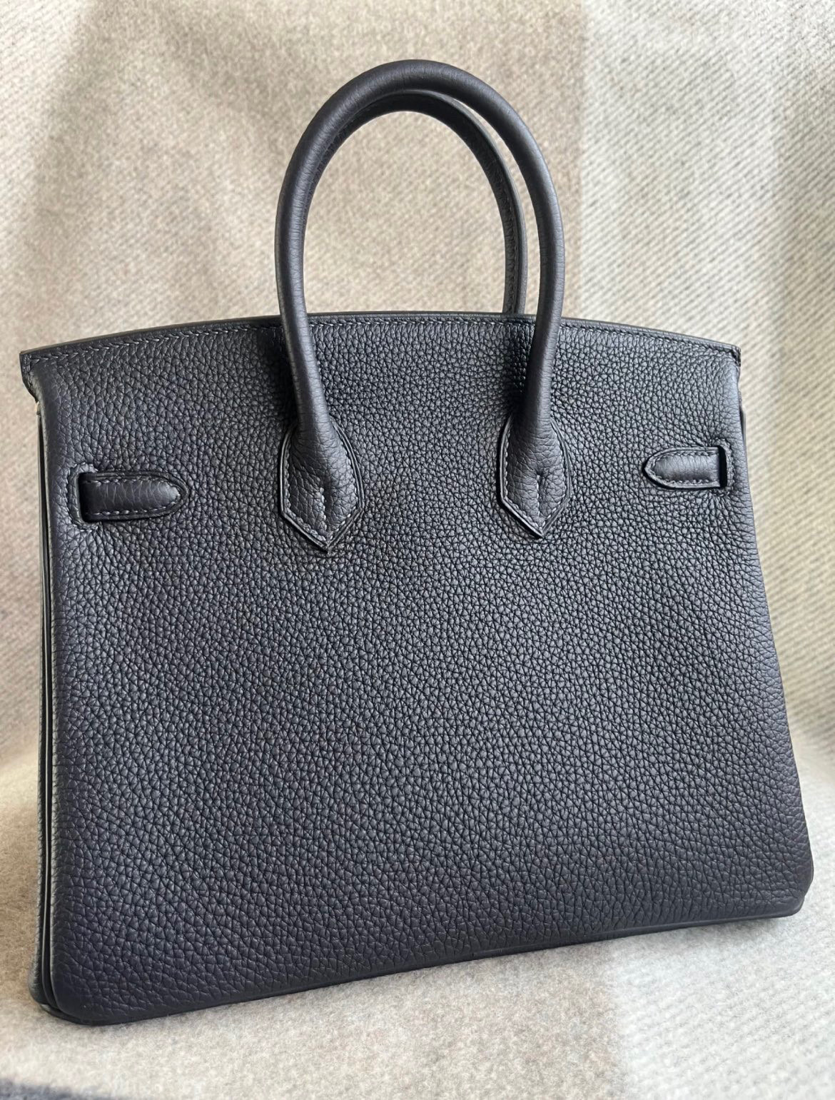 愛馬仕柏金包多少錢 Hermès Birkin 25 3Y Caban Togo Golden Hardware