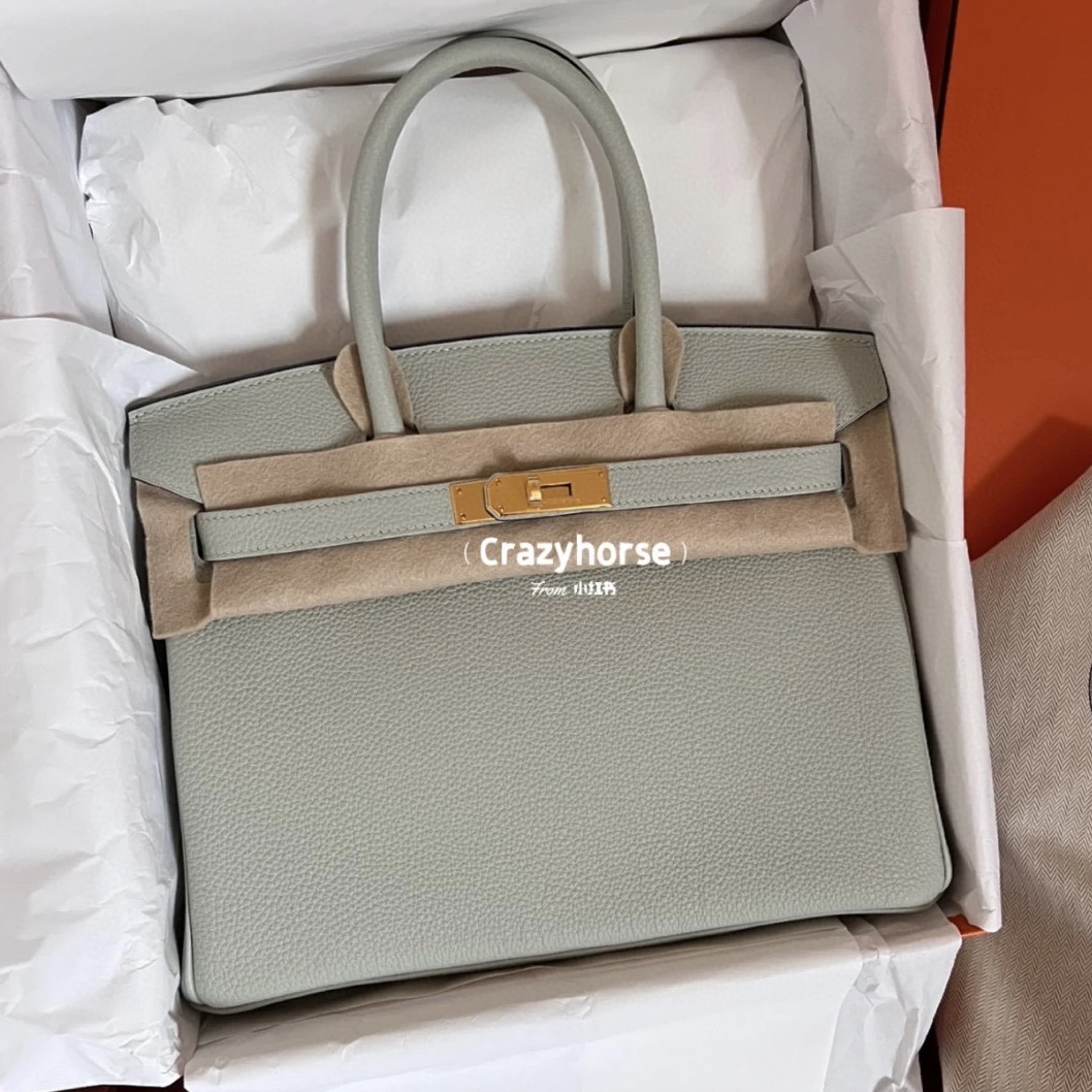 愛馬仕包鉑金包介紹繫列 Hermès Birkin 30 Togo 0W gris neve