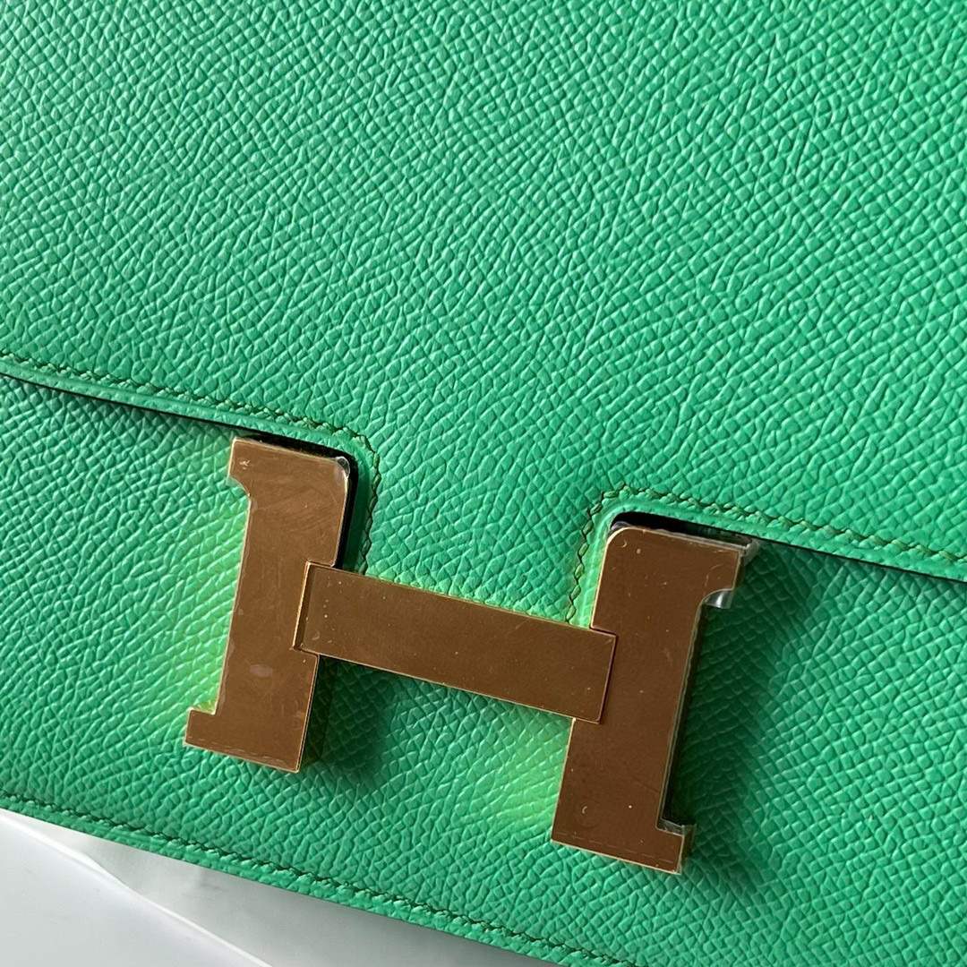 愛馬仕康康包新加坡官方售價 Hermès Constance 18 Epsom 0Z Vert Comics