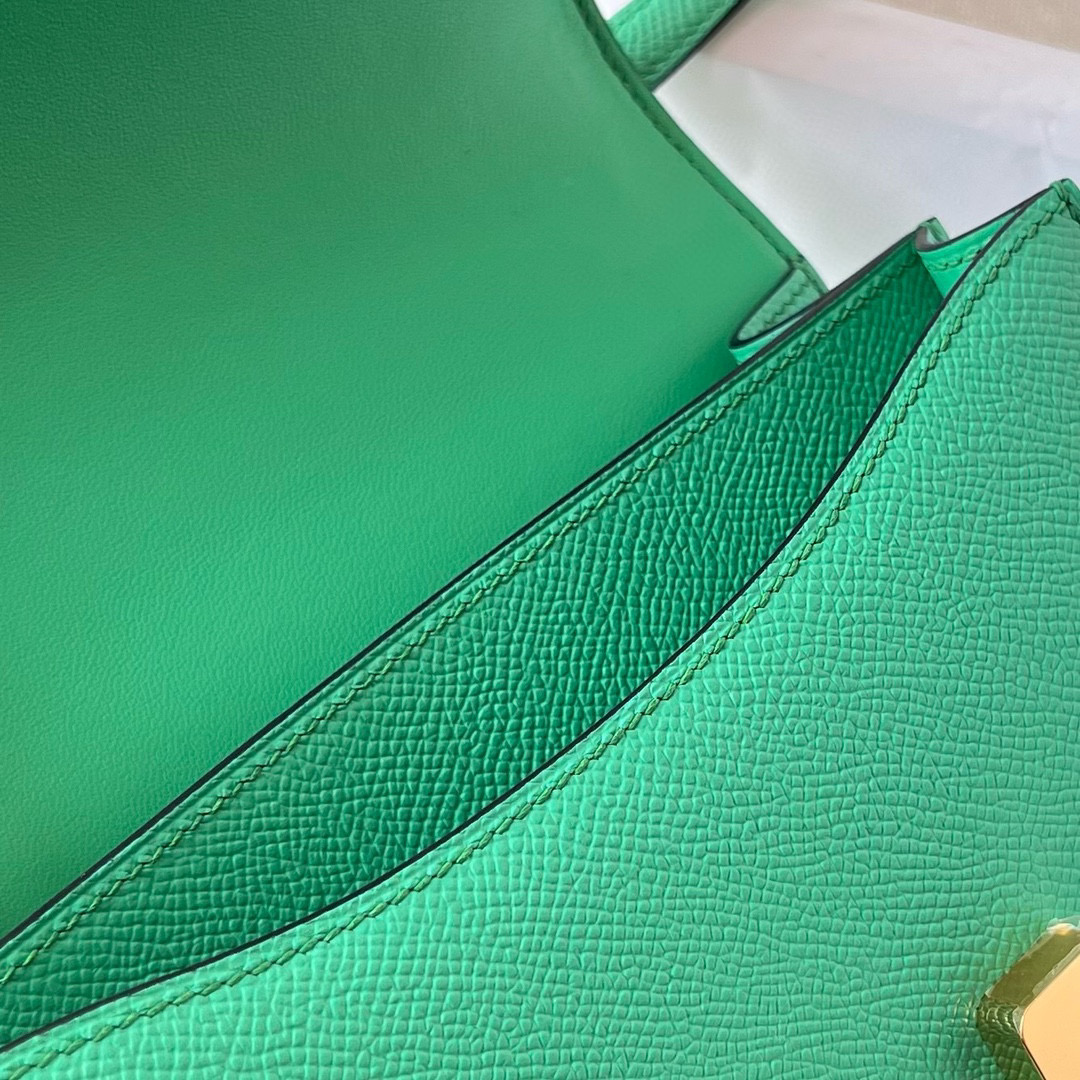 愛馬仕康康包新加坡官方售價 Hermès Constance 18 Epsom 0Z Vert Comics