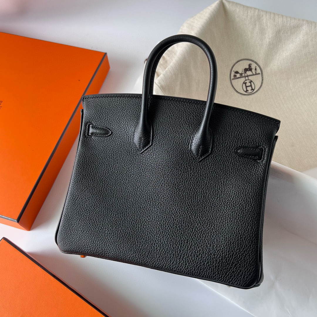 愛馬仕臺灣官方旗艦店 Hermès Birkin 25 Black Togo Gold Hardware