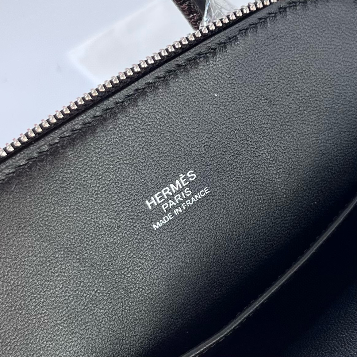 愛馬仕 Hermès 1923 Bolide Mini Chevre Noir Palladium Hardware