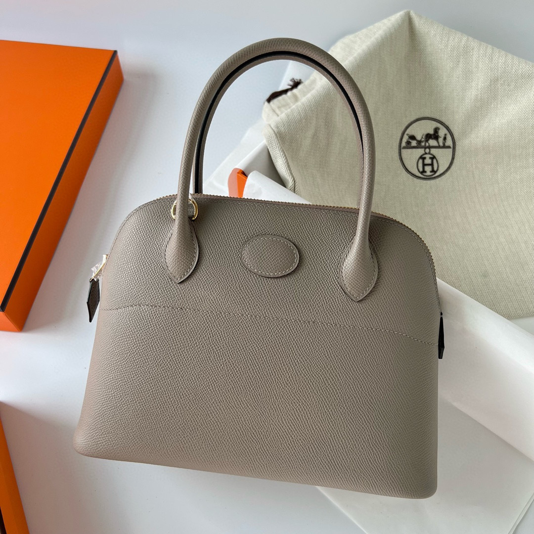 愛馬仕保齡球包有幾個尺寸 Hermès Bolide 27cm Epsom M8 Gris Asphalte