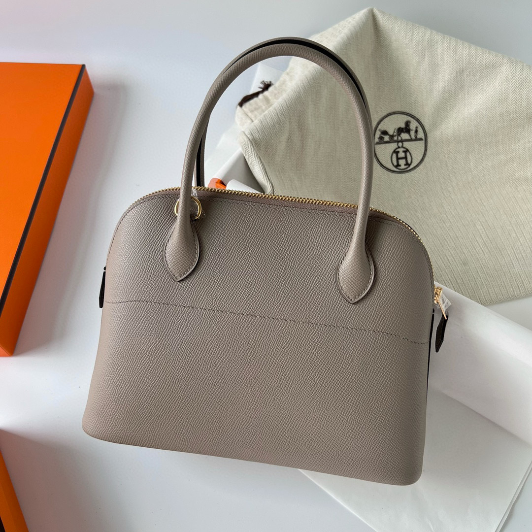 愛馬仕保齡球包有幾個尺寸 Hermès Bolide 27cm Epsom M8 Gris Asphalte