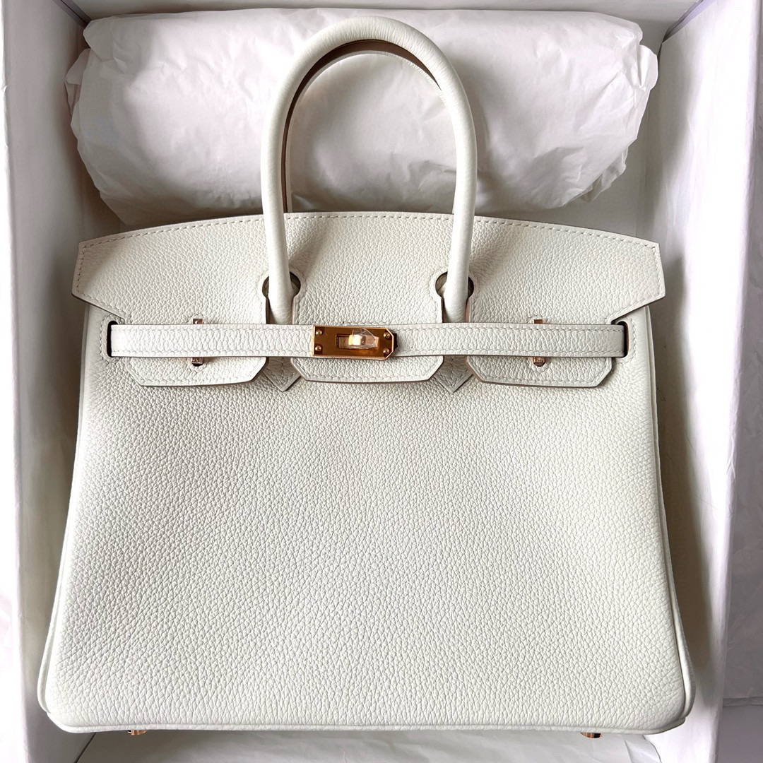 愛馬仕女包價格與圖片 正品 Hermes Birkin 25 Bag price Togo MUSHROOM 蘑菇色