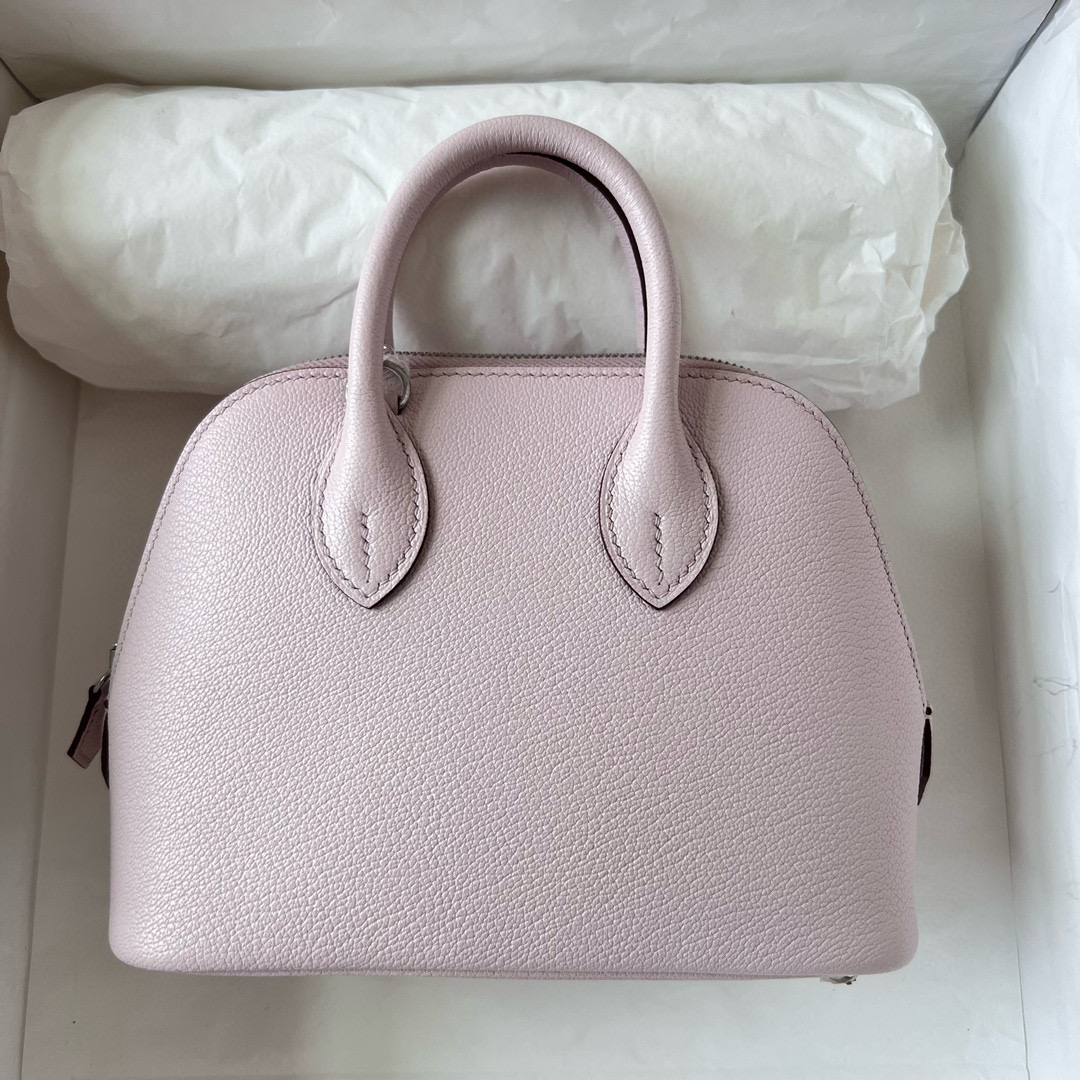 愛馬仕寶萊包工匠號在哪裏 Hermès 1923 Bolide Mini Chevre Mauve Pale 夢幻粉紫