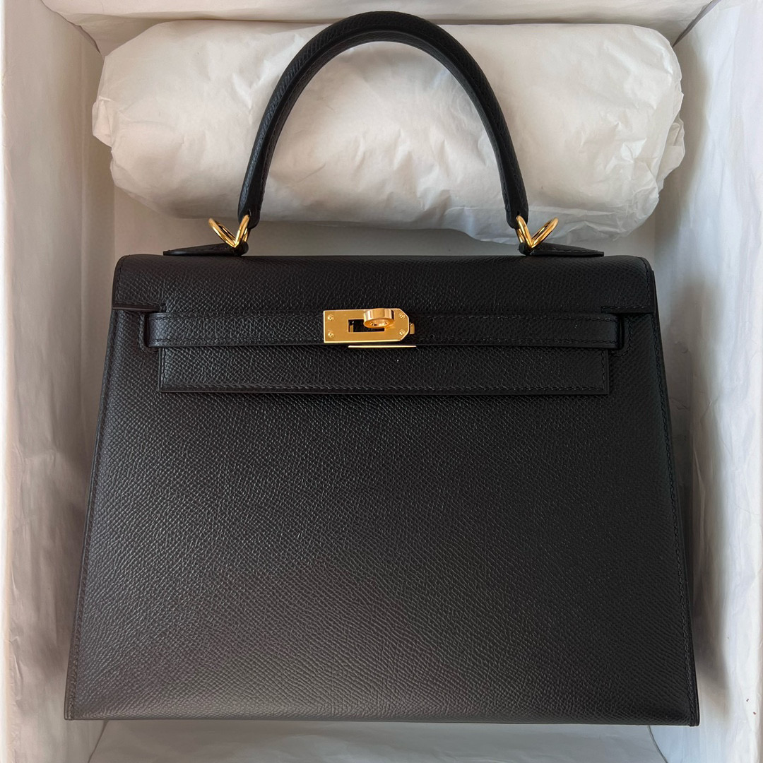 愛馬仕凱莉25包價格多少 Hermes Price and pictures Kelly 25 Epsom Noir