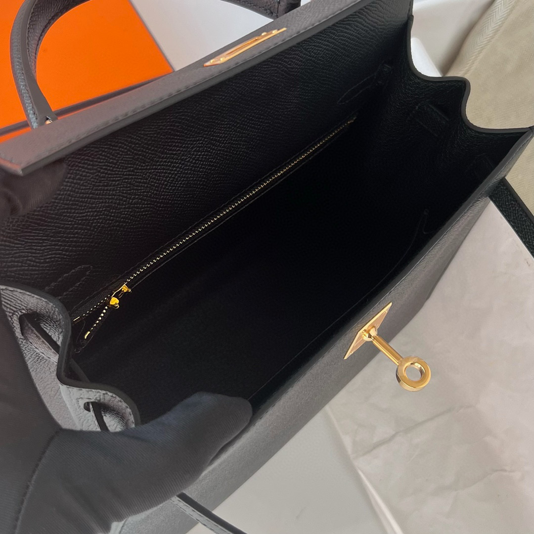 愛馬仕凱莉25包價格多少 Hermes Price and pictures Kelly 25 Epsom Noir