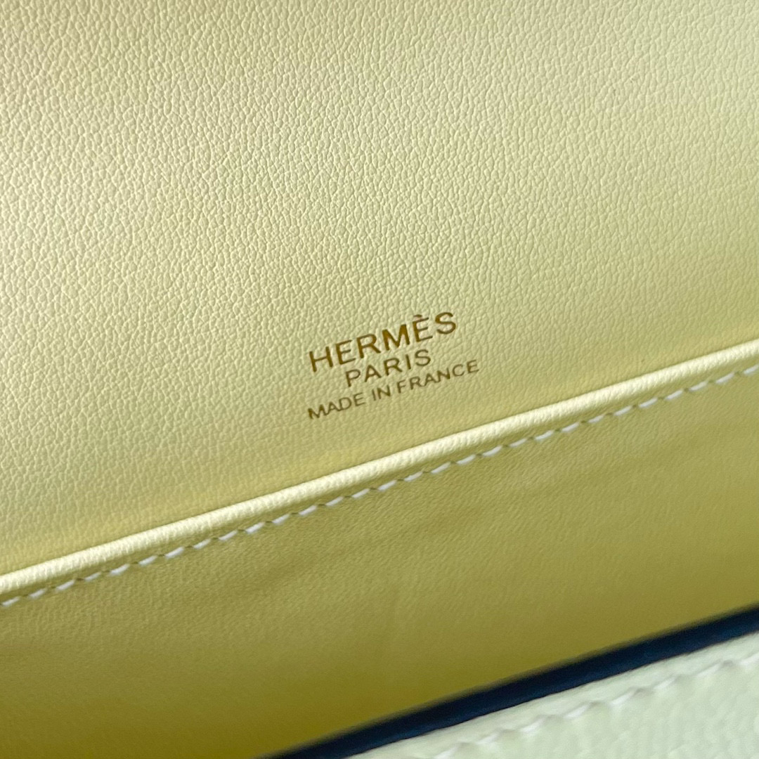 愛馬仕木屐包價格多少 Hermes Price Geta 20 Chevre Jaune Bourgeon 嫩芽黃