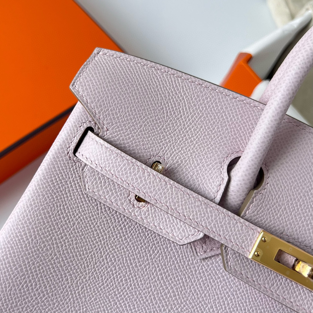 愛馬仕鉑金包有幾個尺寸 Hermes Birkin 25 Epsom Mauve Pale 夢幻粉紫